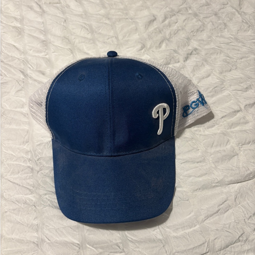 Blue and White Phillies Baseball Cap